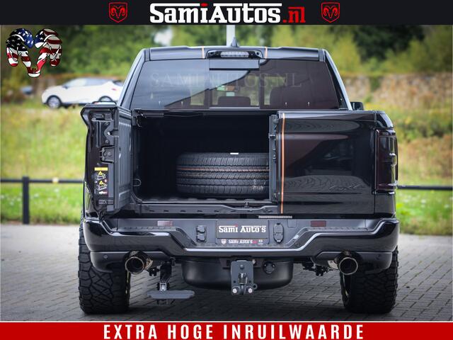 Dodge 1500 Ram Limited SPORT H.O 540HP 706Nm | Massage + Full Option | De Meest Luxe en Volle Pick-Up in zijn Klasse | Comfortabele Dubbele Cabine met Royale 5 Zitplaatsen | BPM vrij | Nu Leverbaar uit Voorraad | Voorraad Nr 2331