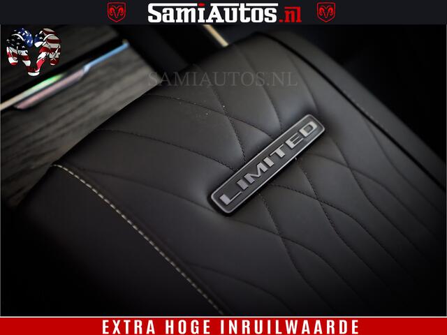 Dodge 1500 Ram Limited Night High Output 540HP 706Nm | Massage + Full Option | De Meest Luxe en Volle Pick-Up in zijn Klasse | Comfortabele Dubbele Cabine met Royale 5 Zitplaatsen | BPM vrij | Nu Leverbaar uit Voorraad | Voorraad Nr 2367 - 5430