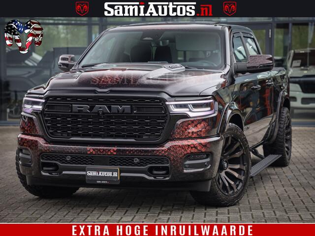 Dodge 1500 Ram COBRA EDITION | Limited Night High Output 540HP 706Nm | Massage + Full Option | De Meest Luxe en Volle Pick-Up in zijn Klasse | Comfortabele Dubbele Cabine met Royale 5 Zitplaatsen | BPM vrij | Nu Leverbaar uit Voorraad | Voorraad Nr 2292 - 5178 | Cob