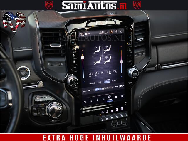 Dodge 1500 Ram Limited Night | Hemi 5.7 V8 4x4 | BOM VOL | Delmonico Red | Top Staat | Crew Cab | Dubbele Cabine | DC | 5 Persoons |