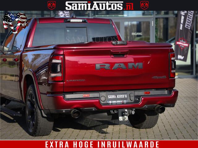 Dodge 1500 Ram Limited Night | Hemi 5.7 V8 4x4 | BOM VOL | Delmonico Red | Top Staat | Crew Cab | Dubbele Cabine | DC | 5 Persoons |