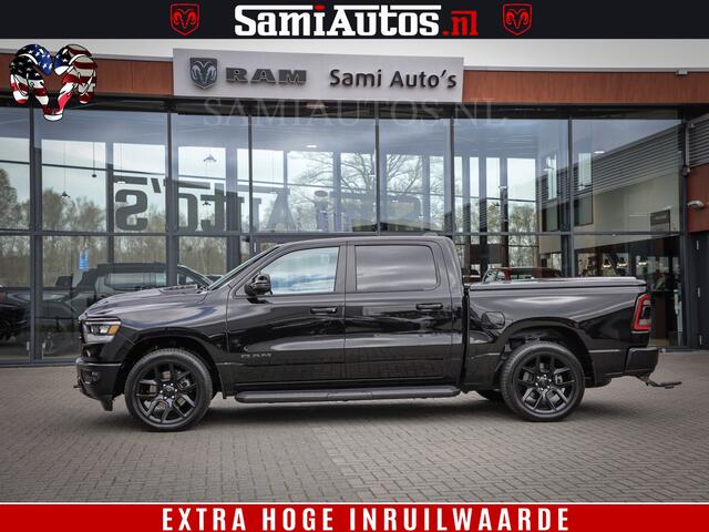 Dodge 1500 Ram LARAMIE SPORT 4X4 5.7 V8 | PRINS LPG | CAMERA | APPLE CARPLAY | 3500KG | FULL LED | CRUISE | MEMORY SEATS | LEDER | DUBBELE CABINE | CREWCAB Voorraad Nr: 2529 - 641277