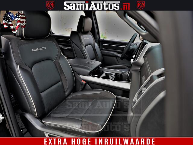 Dodge 1500 Ram Laramie Sport | HEMI 5.7 V8 4x4 | LPG | Grootscherm 12" | LARAMIE PERFORMANCE | ZWART | CREWCAB 5'7 | GRIJSKENTEKEN | DUBBELE CABINE | 5 Persoons | VOORRAAD NR 2528-641276