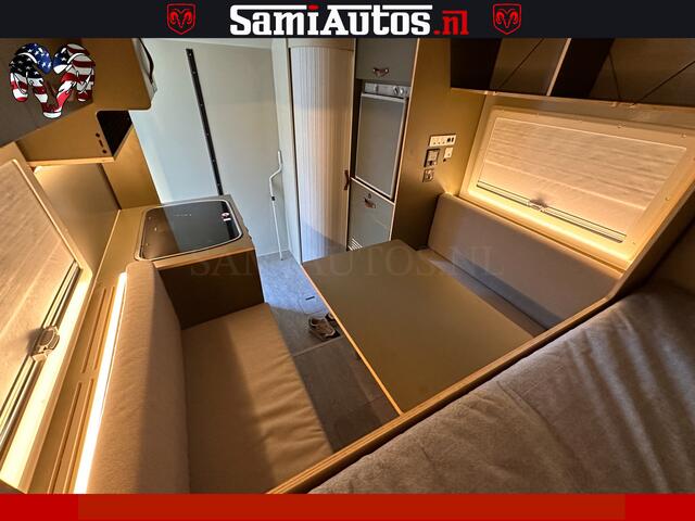 Dodge 1500 Ram ¤15000,- VOORDEEL | CAMPER / AFZET UNIT | SHOWROOM MODEL | 4 PERSOONS | AIRCO | ZONNEPANEEL | VERWARMING | DOUCHE | WC | LUIFEL | 4 SLAAP PLAATSEN | Let Op: Investeer in deze unieke afzetunit camper en verdien direct!