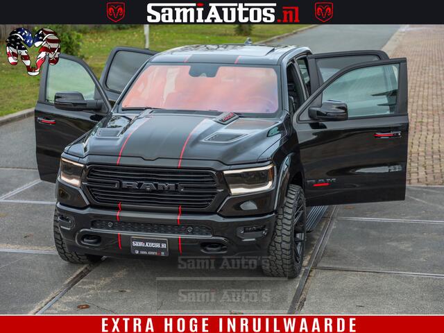 Dodge 1500 RAM GT EDITION HULK TRX PACK | 5.7 HEMI V8 402PK | VIRTUAL COCKPIT | HEAD-UP | ADAPTIVE CRUISE | 360 CAMERA | VOLLE UITVOERING | Comfortabele Dubbele Cabine met Royale 5 Zitplaatsen |