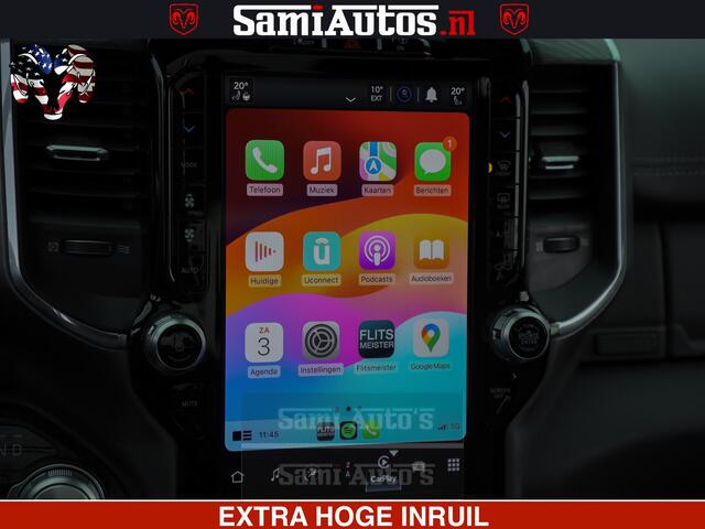 Dodge 1500 Ram Laramie Sport 5.7 V8 HEMI 402PK 4x4 | Panorama dak | 12' Scherm |Granite Crystal Metallic | Crew Cab | 5 Persoons | Dubbele Cabine | DC | VOORRAAD NR 2522 - 41248 |