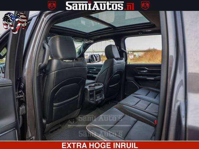 Dodge 1500 Ram Laramie Sport 5.7 V8 HEMI 402PK 4x4 | Panorama dak | 12' Scherm |Granite Crystal Metallic | Crew Cab | 5 Persoons | Dubbele Cabine | DC | VOORRAAD NR 2522 - 41248 |