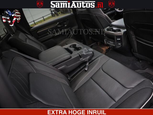 Dodge 1500 Ram Limited Night High Output 540HP 706Nm | Massage + Full Option | De Meest Luxe en Volle Pick-Up in zijn Klasse | Comfortabele Dubbele Cabine met Royale 5 Zitplaatsen | BPM vrij | Nu Leverbaar uit Voorraad | Voorraad Nr 2300 - 7689
