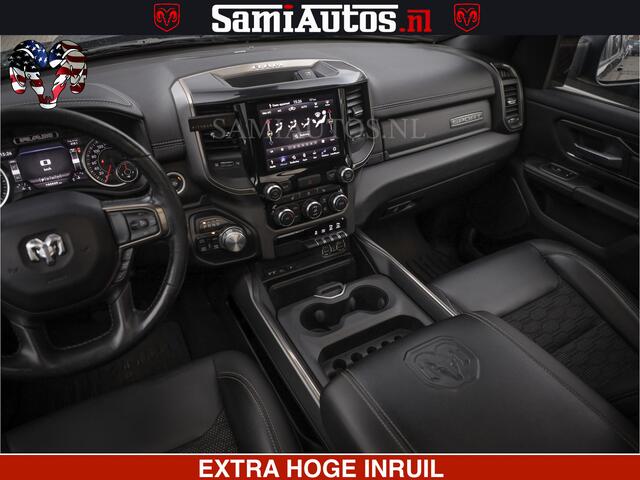 Dodge 1500 Ram SPORT 5.7 V8 HEMI | HUIF | 4x4 | OPEN UITLAAT KLEP | PANORAMA DAK | CREW CAB | 5 PERSOONS DUBBELE CABINE DC | GRIJSKENTEKEN |