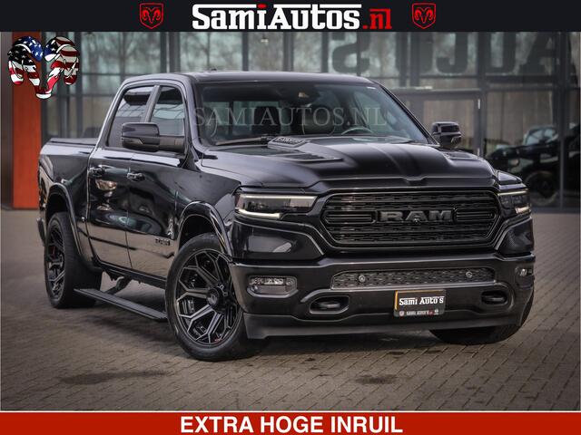 Dodge 1500 Ram LIMITED BLACK OPS | 5.7 V8 402 PK HEMI | MEEST VOLLE EN LUXE UITVOERING | CREW CAB | DUBBELE CABINE DC 5 PERSOONS | CREW CAB 5 PERSOONS | DUBBELE CABINE DC | MEEST ROYALE EN COMFORTABELE BEDRIJFSAUTO | HEAD-UP | LUCHTVERING | RONDOM CAMERA | MWK KLEP 