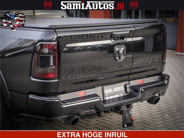 Dodge 1500 Ram LIMITED BLACK OPS | 5.7 V8 402 PK HEMI | MEEST VOLLE EN LUXE UITVOERING | CREW CAB | DUBBELE CABINE DC 5 PERSOONS | CREW CAB 5 PERSOONS | DUBBELE CABINE DC | MEEST ROYALE EN COMFORTABELE BEDRIJFSAUTO | HEAD-UP | LUCHTVERING | RONDOM CAMERA | MWK KLEP 
