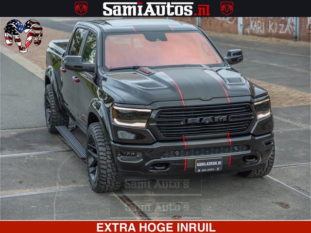 Dodge 1500 RAM GT EDITION HULK TRX PACK | 5.7 HEMI V8 402PK | VIRTUAL COCKPIT | HEAD-UP | ADAPTIVE CRUISE | 360 CAMERA | VOLLE UITVOERING | Comfortabele Dubbele Cabine met Royale 5 Zitplaatsen |