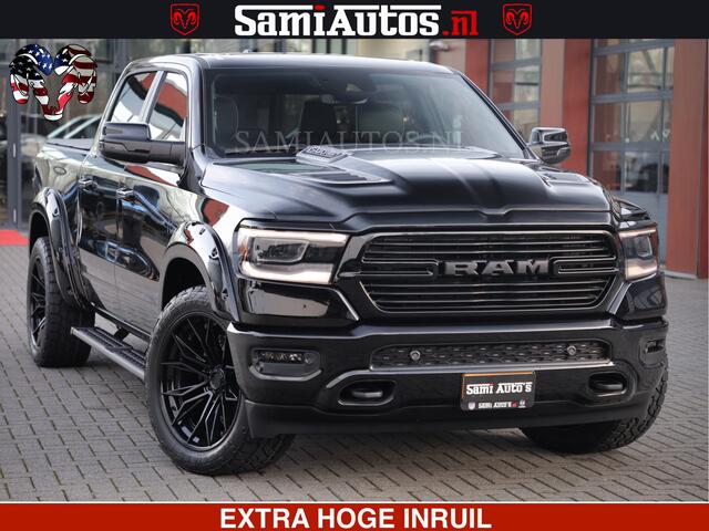 Dodge 1500 Ram LARAMIE SPORT 4X4 5.7 V8 | PRINS LPG | CAMERA | APPLE CARPLAY | 3500KG | FULL LED | CRUISE | MEMORY SEATS | LEDER | DUBBELE CABINE | CREWCAB Voorraad Nr: 2525 - 41256