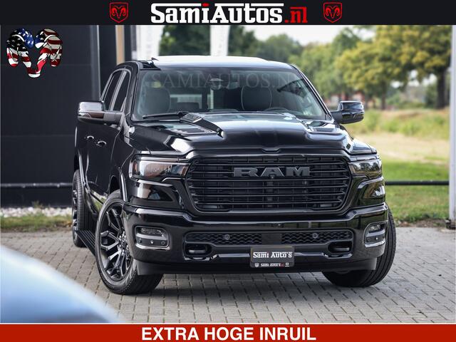 Dodge 1500 RAM Night Premium | Full Option | De Meest Luxe Pick-Up in zijn Klasse | Comfortabele Dubbele Cabine met Royale 5 Zitplaatsen | BPM vrij | Nu Leverbaar uit Voorraad | Voorraad Nr 2285 - 7648