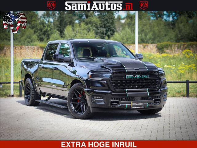 Dodge 1500 Ram Limited H.O 540HP 706Nm | Massage + Full Option | De Meest Luxe en Volle Pick-Up in zijn Klasse | Comfortabele Dubbele Cabine met Royale 5 Zitplaatsen | BPM vrij | Nu Leverbaar uit Voorraad | Voorraad Nr 2304 - 8540
