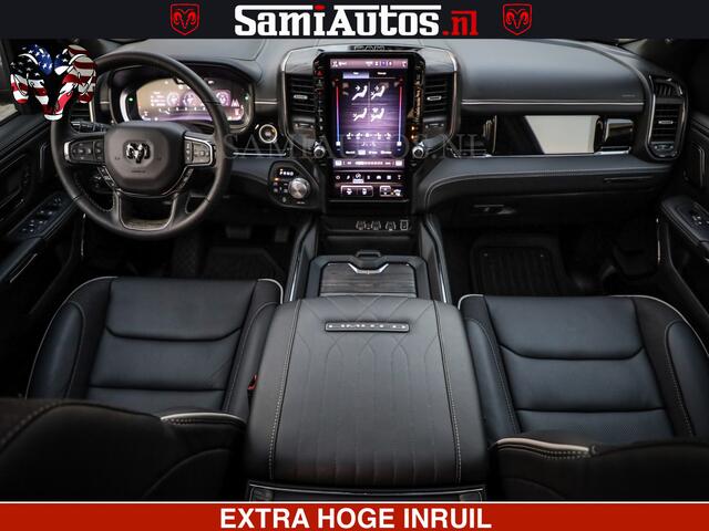 Dodge 1500 Ram Limited H.O 540HP 706Nm | Massage + Full Option | De Meest Luxe en Volle Pick-Up in zijn Klasse | Comfortabele Dubbele Cabine met Royale 5 Zitplaatsen | BPM vrij | Nu Leverbaar uit Voorraad | Voorraad Nr 2304 - 8540