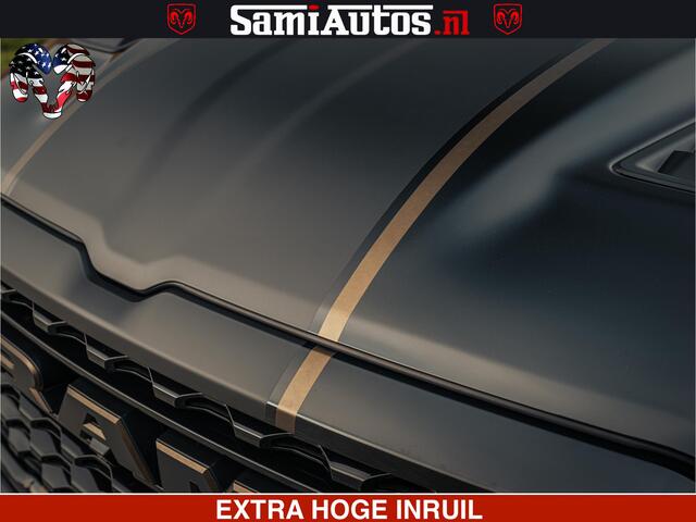 Dodge 1500 Ram Limited Night H.O 540HP 706Nm | Massage + Full Option | De Meest Luxe en Volle Pick-Up in zijn Klasse | Comfortabele Dubbele Cabine met Royale 5 Zitplaatsen | BPM vrij | Nu Leverbaar uit Voorraad | Voorraad Nr 2370 - 5411