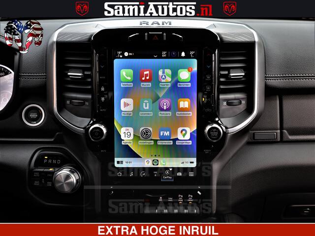 Dodge 1500 Ram LARAMIE SPORT | HEMI 5.7 V8 4x4 | LPG | Grootscherm 12" | LARAMIE PERFORMANCE | ZWART | CREWCAB 5'7 | GRIJSKENTEKEN | DUBBELE CABINE | 5 Persoons | VOORRAAD NR 2573 - 6545