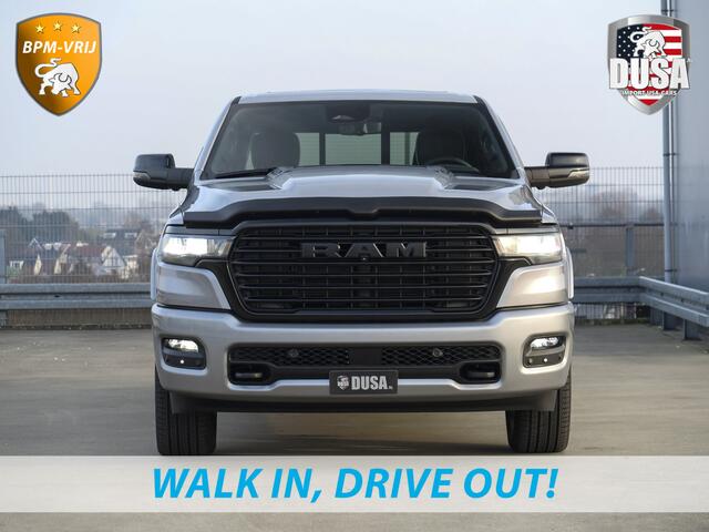 Dodge 1500 RAM | Laramie | Premium | 3.0L I6 Hurricane | Crew Cab | 4X4 | | BPM-VRIJ | Niveau regeling | Passenger Display | Getoonde accessoires zijn verkrijgbaar tegen meerprijs
