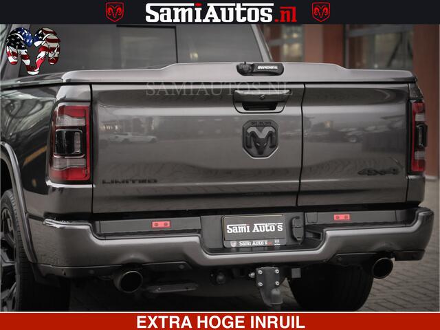 Dodge 1500 Ram LIMITED SPORT | 5.7 V8 HEMI 402PK | MEEST VOLLE LIMITED | PRACHTIGE KLEUR GRANITE CRYSTAL PEARL | CREW CAB | DUBBELE CABINE DC 5 PERSOONS | CREW CAB 5 PERSOONS | DUBBELE CABINE DC | MEEST ROYALE EN COMFORTABELE BEDRIJFSAUTO | HEAD-UP | LUCHTVERING | R