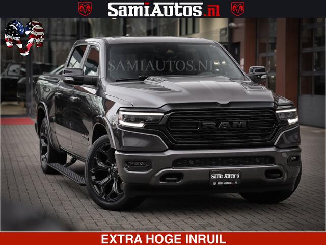 Dodge 1500 Ram LIMITED SPORT | 5.7 V8 HEMI 402PK | MEEST VOLLE LIMITED | PRACHTIGE KLEUR GRANITE CRYSTAL PEARL | CREW CAB | DUBBELE CABINE DC 5 PERSOONS | CREW CAB 5 PERSOONS | DUBBELE CABINE DC | MEEST ROYALE EN COMFORTABELE BEDRIJFSAUTO | HEAD-UP | LUCHTVERING | R