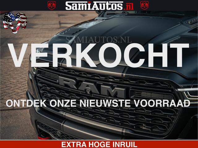 Dodge 1500 Ram Limited Night H.O 540HP 706Nm | Massage + Full Option | De Meest Luxe en Volle Pick-Up in zijn Klasse | Comfortabele Dubbele Cabine met Royale 5 Zitplaatsen | BPM vrij | Nu Leverbaar uit Voorraad | Voorraad Nr 2349 - 5159