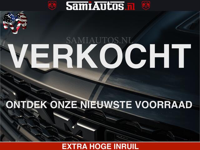Dodge 1500 Ram Limited Night H.O 540HP 706Nm | Massage + Full Option | De Meest Luxe en Volle Pick-Up in zijn Klasse | Comfortabele Dubbele Cabine met Royale 5 Zitplaatsen | BPM vrij | Nu Leverbaar uit Voorraad | Voorraad Nr 2349 - 5159