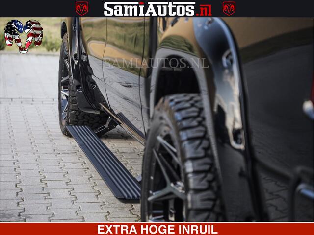 Dodge 1500 Ram Limited Night High Output 540HP 706Nm | Massage + Full Option | De Meest Luxe en Volle Pick-Up in zijn Klasse | Comfortabele Dubbele Cabine met Royale 5 Zitplaatsen | BPM vrij | Nu Leverbaar uit Voorraad | Voorraad Nr 2357 - 5182