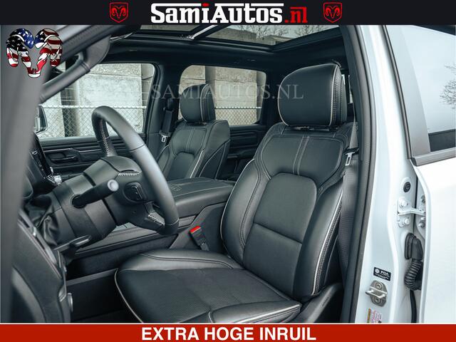 Dodge 1500 Ram Limited Night | 5.7 V8 Hemi Full Option | LPG | Comfortabele Dubbele Cabine met Royale 5 Zitplaatsen | De Meest Luxe en Volle Pick-Up in zijn Klasse | BPM vrij | Nu Leverbaar uit Voorraad | Voorraad Nr v45lp