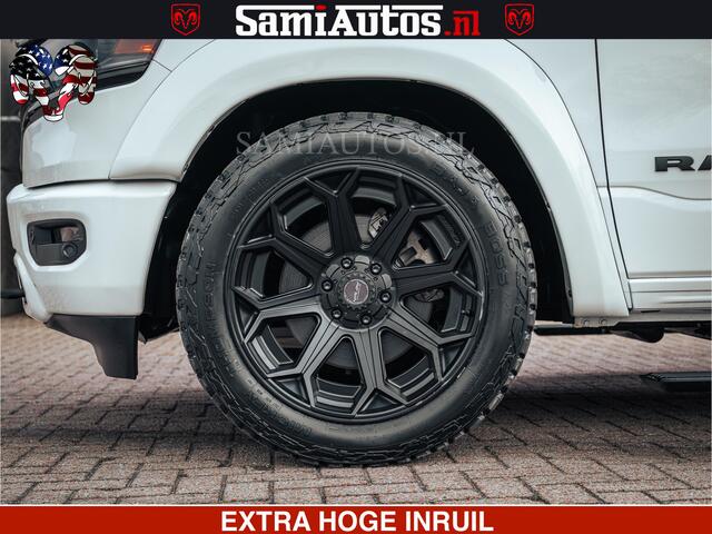 Dodge 1500 Ram Limited Night | 5.7 V8 Hemi Full Option | LPG | Comfortabele Dubbele Cabine met Royale 5 Zitplaatsen | De Meest Luxe en Volle Pick-Up in zijn Klasse | BPM vrij | Nu Leverbaar uit Voorraad | Voorraad Nr v45lp