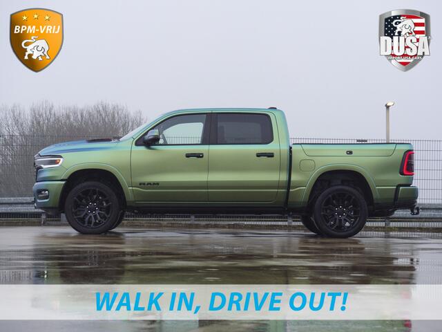 Dodge 1500 RAM | | Limited | 3.0L Twin-Turbo I6 | High Output | BPM-VRIJ | Arctic Borealis | 14,4'' U Connect | RAMBOX Getoonde accessoires zijn verkrijgbaar tegen meerprijs