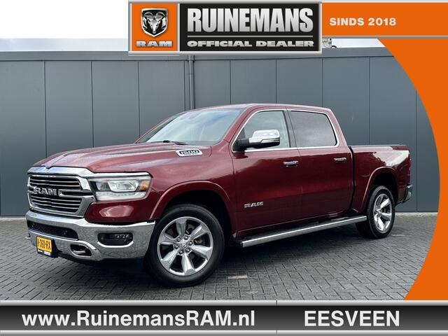 Dodge 1500 RAM 5.7 V8 LARAMIE / LPG / TREKHAAK 3.5T / ADAPTIVE CRUISE / CAMERA / PANO / 12 INCH SCREEN / DELMONICO RED