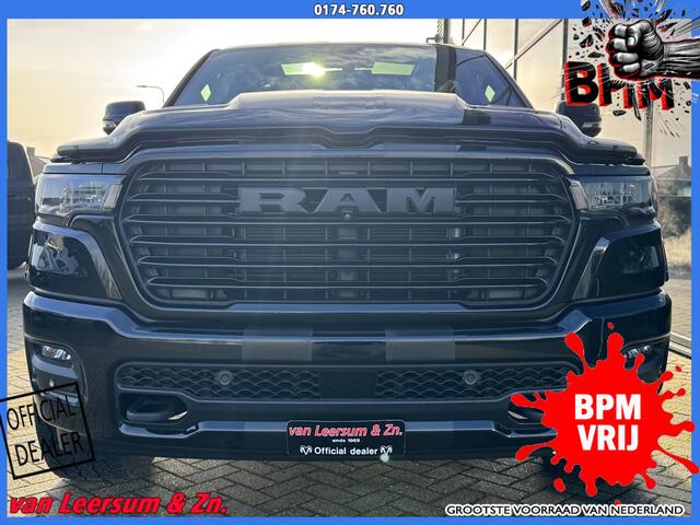 Dodge 1500 RAM Laramie Night XXL Hurricane | Pano | H&K | Passenger Screen |