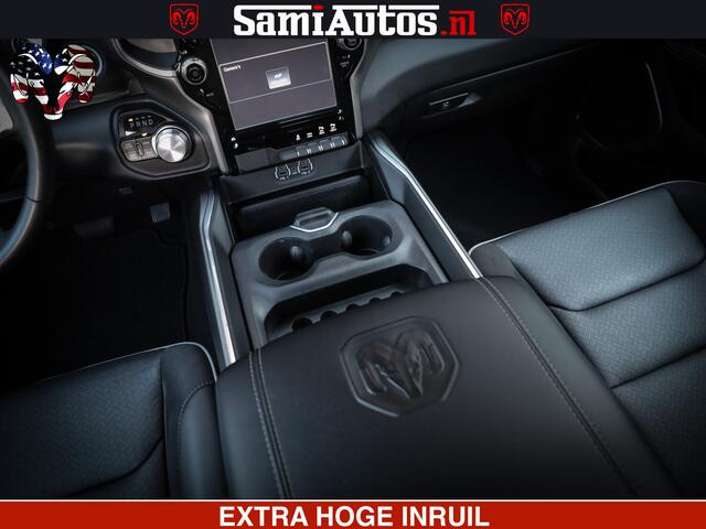 Dodge 1500 Ram LARAMIE SPORT | 5.7 V8 4X4 | 12 INCH MULTIMEDIA | MEMORY SEAT | BED STEP | 3500KG | GRANITE CRYSTAL | PRINS LPG | CRUISE | FULL LED | ALARM K3 | UITLAAT KLEP SYSTEEM ALS NIEUW!