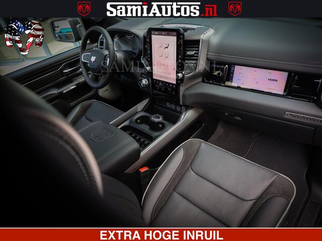 Dodge 1500 RAM Night Premium | Full Option | De Meest Luxe Pick-Up in zijn Klasse | Comfortabele Dubbele Cabine met Royale 5 Zitplaatsen | BPM vrij | Nu Leverbaar uit Voorraad | Voorraad Nr 2285 - 7648