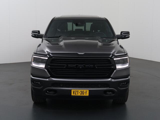 Dodge 1500 Ram 5.7 V8 4x4 CREW CAB | LARAMIE SPORT | PRINS LPG | NL AUTO | 3500 KG TREKHAAK | BED COVER | NAVIGATIE | 360 GRADEN CAMERA | HARMAN / KARDON AUDIO | STOELVERWARMING | STOEL VERKOELING | CARPLAY | ANDROID AUTO | SPORT