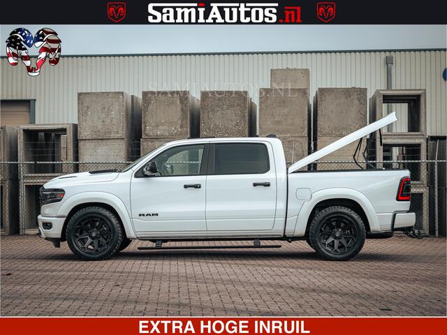 Dodge 1500 Ram Limited Night | 5.7 V8 Hemi Full Option | LPG | Comfortabele Dubbele Cabine met Royale 5 Zitplaatsen | De Meest Luxe en Volle Pick-Up in zijn Klasse | BPM vrij | Nu Leverbaar uit Voorraad | Voorraad Nr v45lp