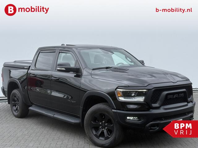 Dodge 1500 Ram 5.7 V8 HEMI 4x4 LPG Crew Cab REBEL Longhorn Luchtvering Panoramadak | Head-Up | Trekhaak | Apple CarPlay | Camera | Harman/Kardon