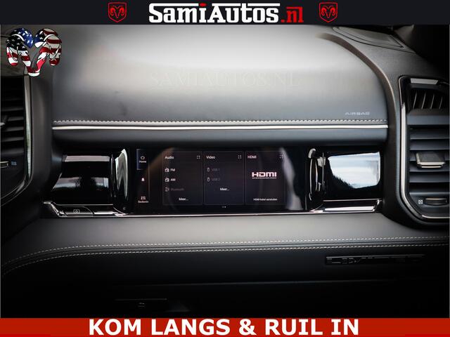 Dodge 1500 Ram Limited Night High Output 540HP 706Nm | Massage + Full Option | De Meest Luxe en Volle Pick-Up in zijn Klasse | Comfortabele Dubbele Cabine met Royale 5 Zitplaatsen | BPM vrij | Nu Leverbaar uit Voorraad | Voorraad Nr 2351 - 7478