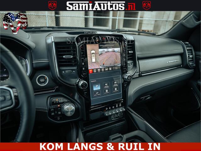 Dodge 1500 Ram Limited Night | 5.7 V8 Hemi Full Option | LPG | Comfortabele Dubbele Cabine met Royale 5 Zitplaatsen | De Meest Luxe en Volle Pick-Up in zijn Klasse | BPM vrij | Nu Leverbaar uit Voorraad | Voorraad Nr v45lp
