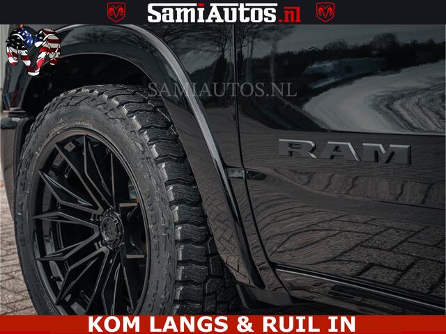 Dodge 1500 Ram Limited Night H.O 540HP 706Nm | Massage + Full Option | De Meest Luxe en Volle Pick-Up in zijn Klasse | Comfortabele Dubbele Cabine met Royale 5 Zitplaatsen | BPM vrij | Nu Leverbaar uit Voorraad | Voorraad Nr 2295 - 8559