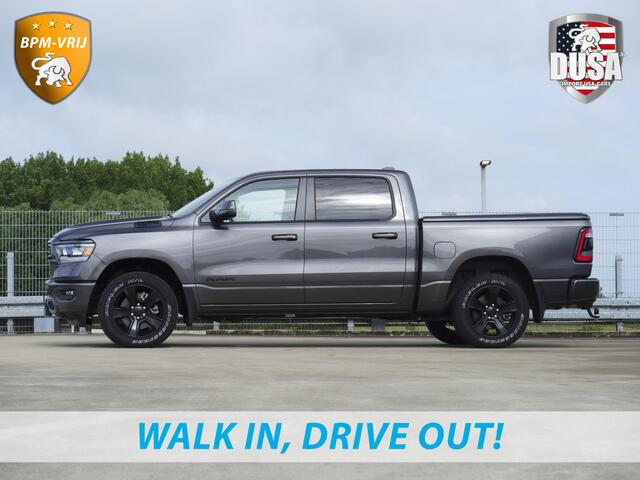 Dodge 1500 RAM | Laramie Sport | 5.7 V8 | HEMI | 4x4 | Crew Cab Panoramadak | Leder | Uconnect touchscreen | Nieuw binnen!