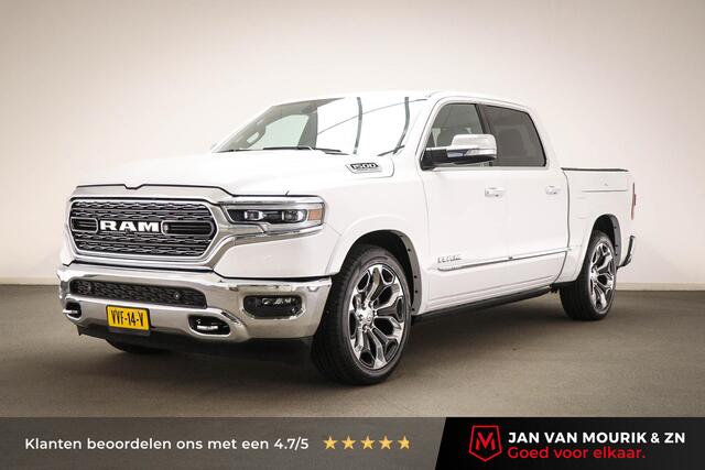 Dodge 1500 Ram 5.7 V8 4x4 Crew Cab Limited | ADVANCED SAFETY PACK | LUCHTVERING | ACHTERBANKVENTILATIE | 360 CAMERA | PRINS LPG | 22"