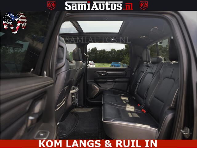 Dodge 1500 Ram LIMITED 5.7 V8 | GRANITE KLEUR | BRONS 4PLAY WIELEN | HUD | MEGA DIK | LUCHTVERING | VOLLE PICK UP | CREW CAB 5 PERSOONS GRIJS KENTEKEN | DUBBELE CABINE |