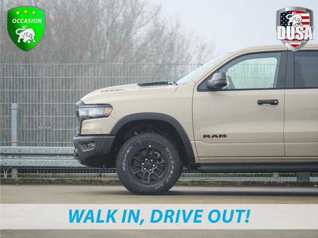 Dodge 1500 RAM | | Rebel X | 4x4 | Crew Cab | 3.0L Hurricane I6 | 14,4 inch Touchscreen | 10,2 inch Passenger Screen | Unieke uitvoering Nieuw binnen!