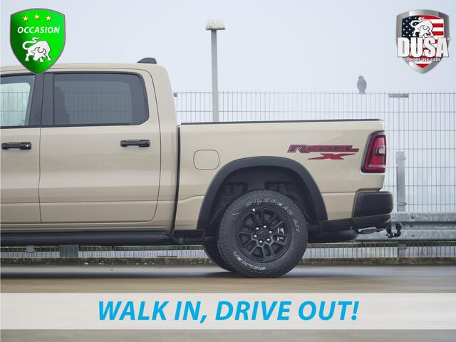 Dodge 1500 RAM | | Rebel X | 4x4 | Crew Cab | 3.0L Hurricane I6 | 14,4 inch Touchscreen | 10,2 inch Passenger Screen | Unieke uitvoering Nieuw binnen!