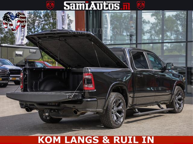 Dodge 1500 Ram LIMITED NIGHT | BOM VOL | HUD | MWK | LUCHTVERING | PANODAK | 5.7 V8 HEMI 402PK | DC | DUBBELE CABINE | 5 PERSOONS | GRIJSKENTEKEN PICK UP |
