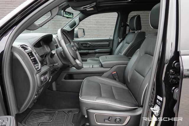 Dodge 1500 Ram 3.0L 6-Cilinder High Output 548Pk 4x4 Crew Cab | Limited | Night Edition | Luchtvering | Panoramadak | Trekhaak | 22''