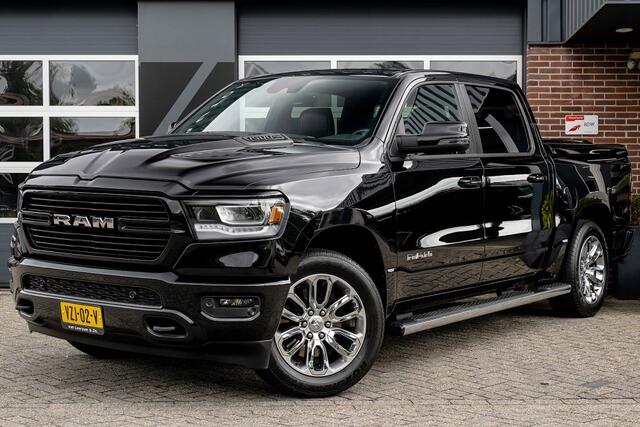 Dodge 1500 RAM Laramie Sport Crew Cab 5.7 HEMI V8 4x4 | LPG | Alpine | Trekhaak | Ventilatie | Memory | Camera | 20' Inch |