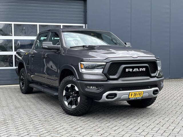 Dodge RAM PICKUP 5.7i V8 HEMI eTorque 400PK CREW CAB REBEL GT | RAMBOX | LUCHTVERING | LPG | LAADBAKKLEP | TREKHAAK | PANODAK | 360CAM | DIGITAAL DASHBOARD